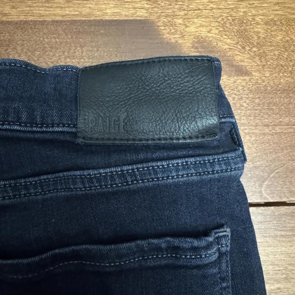 Paige, Mens Lennox Slim Fit Jeans, Dark Navy, 35 W 37 L - Picture 4 of 8